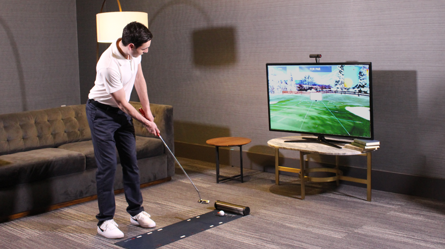 Exputt putting simulator guide - Herewegolf